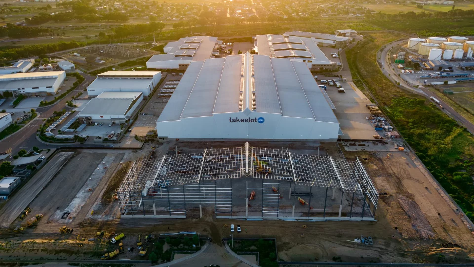 Takealot Warehouse Extension – Improvon