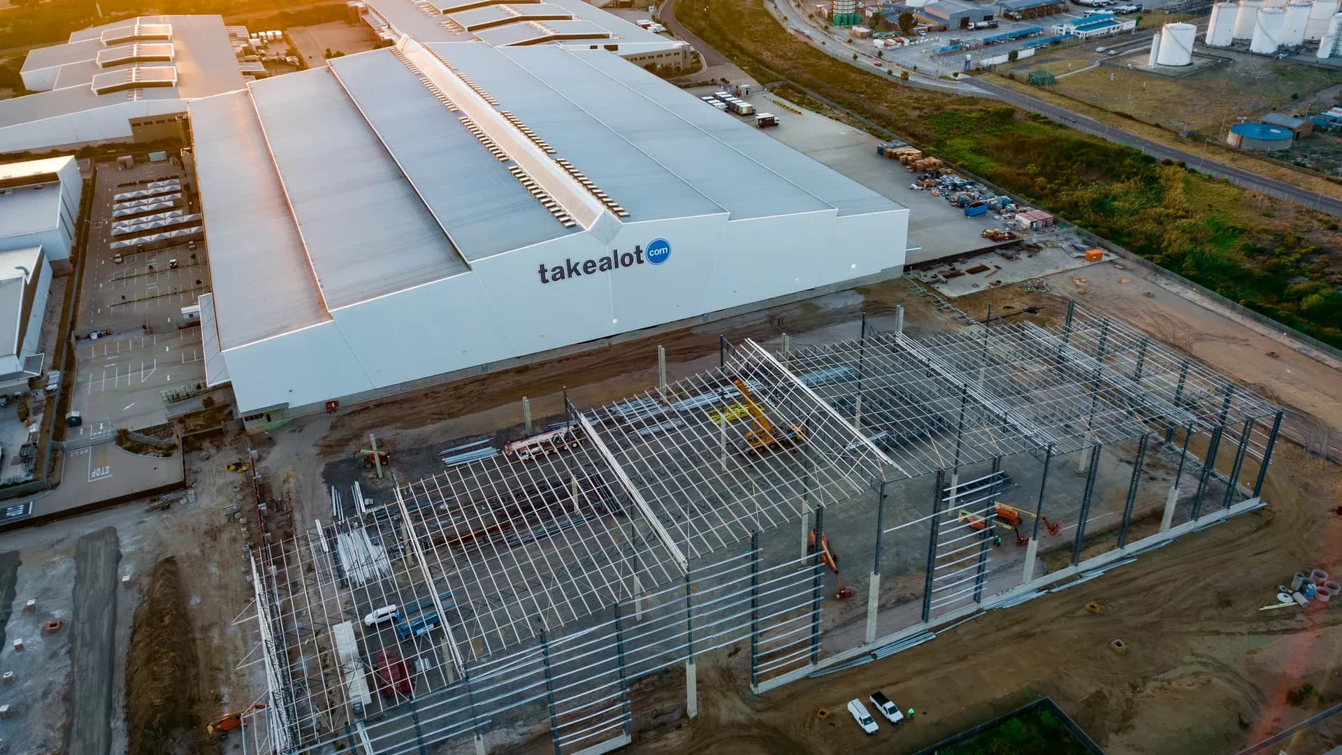 Takealot Warehouse Extension – Improvon