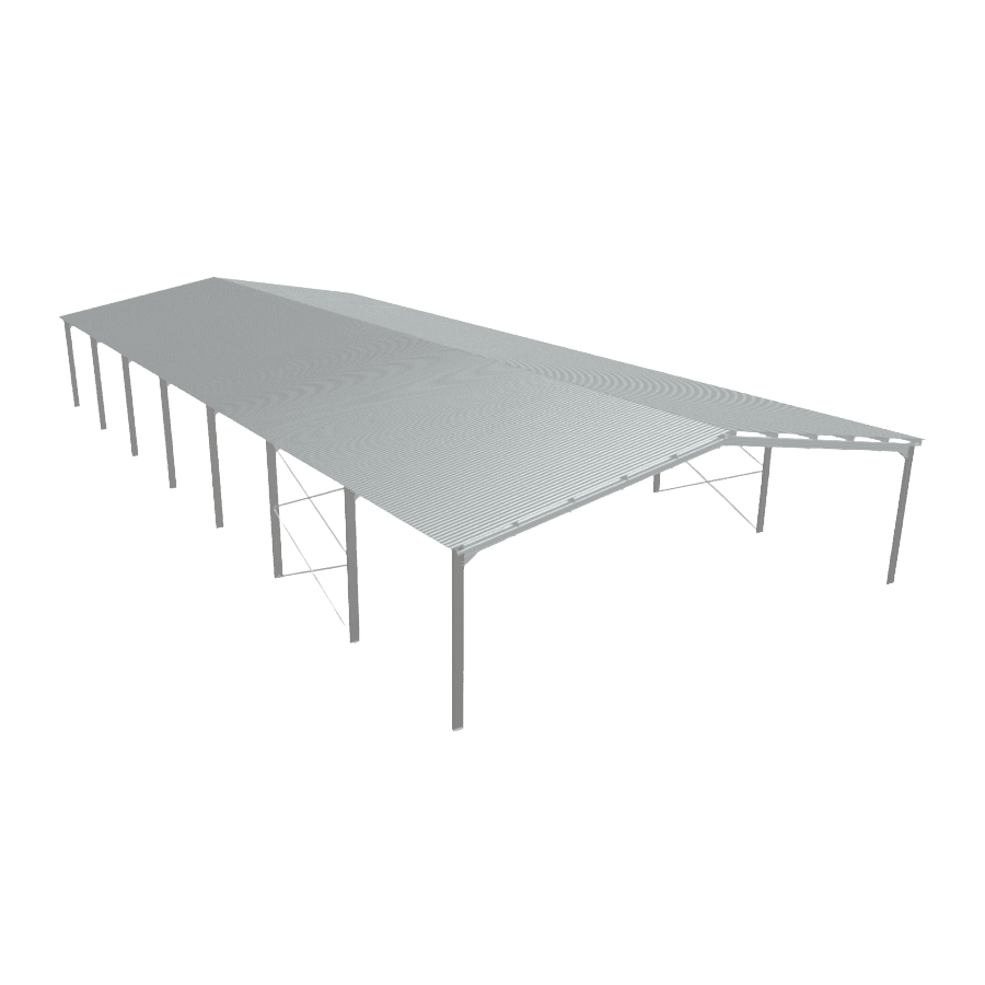 LEMCO hybrid steel structure